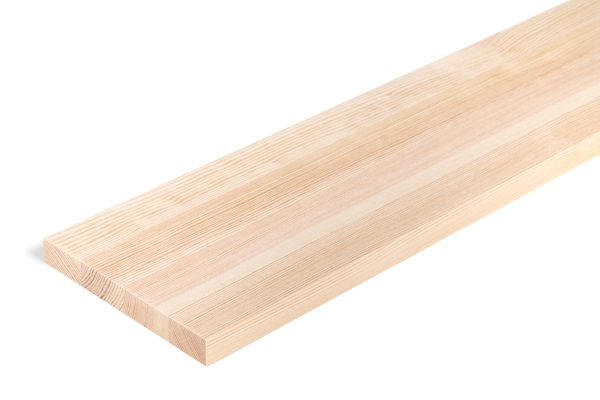 Solid wood edge glued panel Pine A/B 20 mm, full lamella, customized DIY