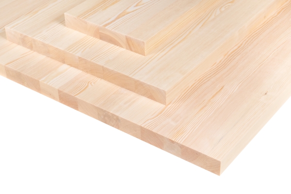 Solid wood edge glued panel Pine A/B 40 mm, full lamella, customized DIY