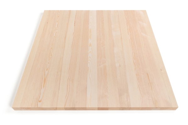 Solid wood edge glued panel Pine A/B 40 mm, full lamella, customized DIY