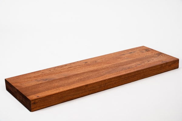 Stair tread Solid Oak Hardwood , Rustic grade, 60 mm oiled