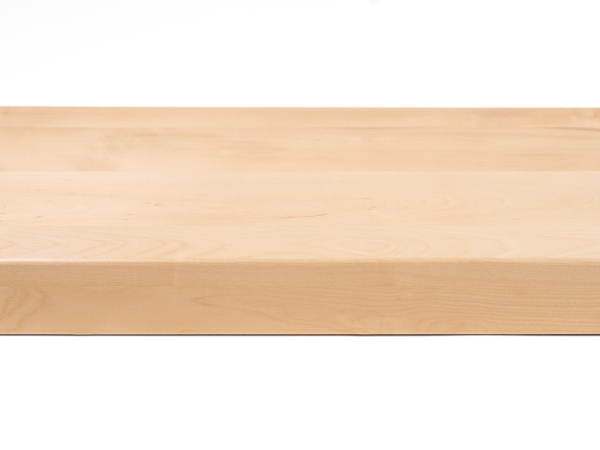 Marche d'escalier Bouleau massif Classe Première bois dur avec surplomb, 20 mm, laqué