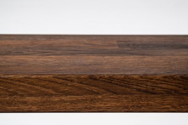 Window sill Solid smoked Oak KGZ 26 mm Rustic grade laqued