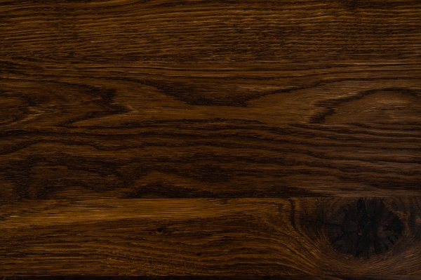 Wall shelf Solid smoked Oak Hardwood Rustic grade, 20 mm, natural oiled