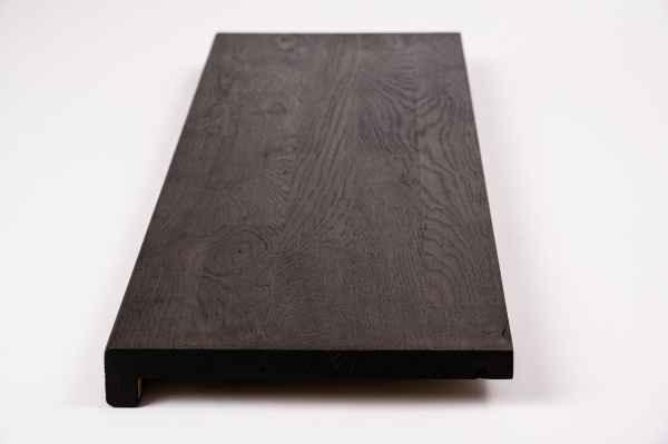 Window sill Smoked oak KGZ 20mm brushed black oiled