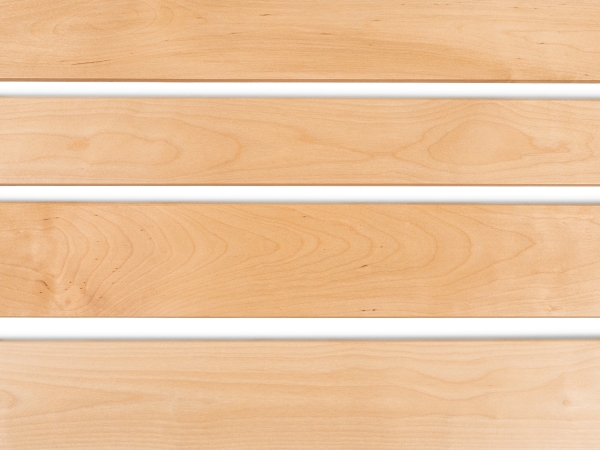 Plint 24x80 mm Berken Select Natur Helder Gelakt 2m met radius 5mm
