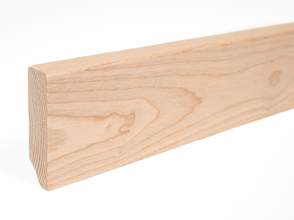 Plint 24x80 mm Essen Select Natur Hardwax Geolied Natuurlijk Wit 2m met radius 5mm