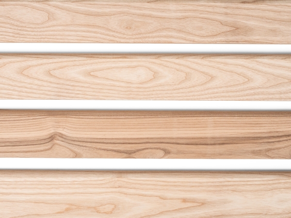 Solid Skirting Board Ash A/B 24x80 mm Hard Wax Oil Natural White 2m with radius 20mm