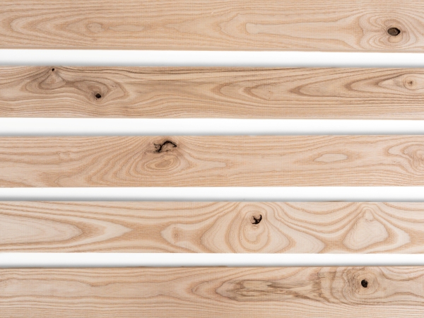 Houten lamel Essen Rustiek 24x60mm 40-200cm Plint Lijstwerk Onderconstructie
