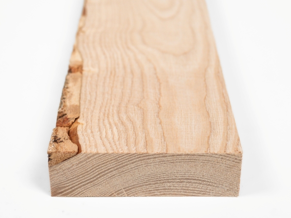 Lamellen Essen Rustiek Massief 24x80 mm, 2,1-2,5 m, Knutselhout Stroken