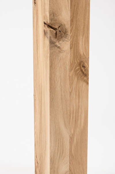 Glued laminated beam Squared timber Wild oak 120x160 mm untreated