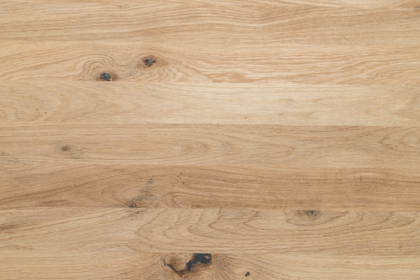 Solid wood panel 26x1210x600-3000 mm Oak Wild Oak Rustic 26 mm, full lamella, knots black filled