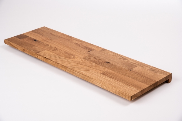 Window sill Solid Oak Hardwood  KGZ 20 mm, Rustic grade laquered