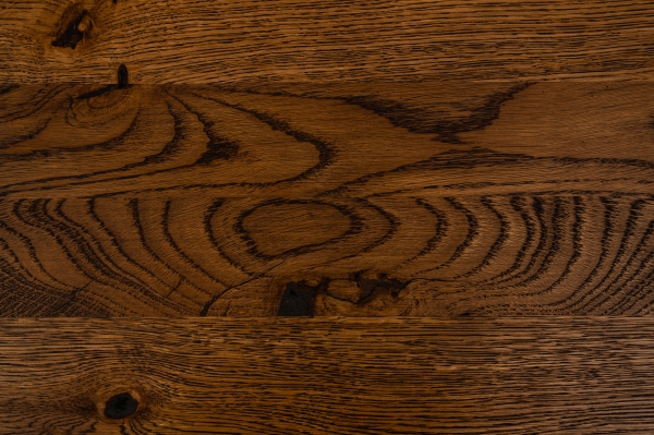 Stair tread Solid Oak Hardwood , Rustic grade, 60 mm, walnut oiled