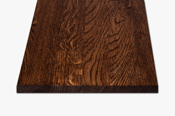 Wall Shelf Oak Wild Oak KGZ 20mm Walnut Oiled Shelf Board
