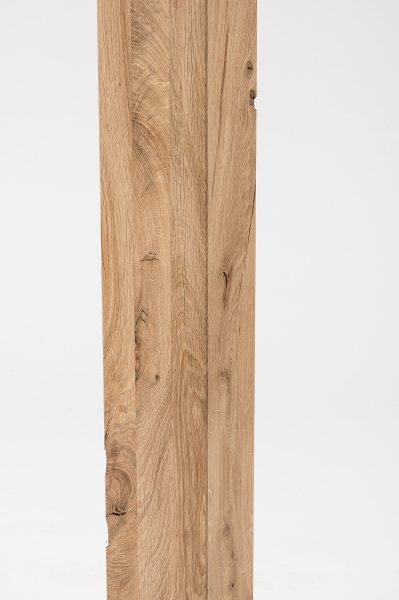 Glued laminated beam Squared timber Wild oak 80x120 mm untreated