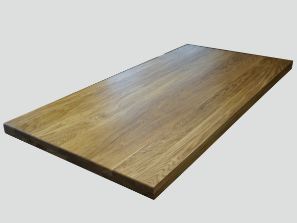 Solid Oak Worktop 40 mm Prime-Nature grade, natural oiled