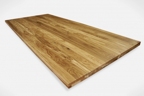 Eiche Wildeiche 40 mm naturgeölt Arbeitsplatte Massivholzplatte Tischplatte
