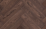 Planches de parquet massif Parquet Chêne à chevrons 16x100x500-600 mm