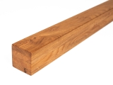 Glulam oak beam Rustic 70x70 mm natural oiled, square timber, solid wood
