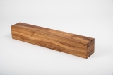 Glued Laminated Beam Squared Timber Wild Oak 80x80 mm brushed natural oiled